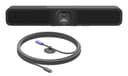 Logitech MeetUp 2 Konferansekamera + Logitech Active USB-C-kabel 