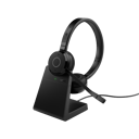 Jabra Evolve 65 TE Link 390A Stand Stereo USB-A UC Svart
