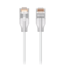 Ubiquiti UniFi Etherlighting Patch Cable 24-Pack RJ-45 Cat6 0.15m Translucent, Vit