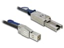 Delock 2m, Mini SAS HD SFF-8644 - Mini SAS SFF-8088 Svart 
