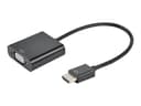 Prokord Videokonverterare LSZH HDMI VGA (D-Sub) + 3.5mm Svart