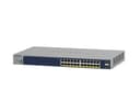 Netgear GS724TPP - 24-Poorts Gigabit Smart PoE+ Switch met 2 SFP Poorten (GS724TPP) met Cloud Management Optie 380W 