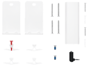 Bose Soundbar Wall Bracket - White 