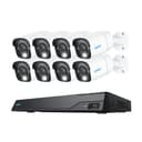 Reolink NVS16-8MB8 Security System 16Ch NRV + 8x P330 4K PoE Kamera 