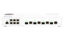 QNAP QSW-M2106-4C verkkokytkin Hallittu L2 2.5G Ethernet (100/1000/2500) Valkoinen 