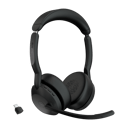 Jabra Evolve2 55 Stereo USB-C Microsoft Teams Musta