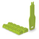 Lindy Port Blocker RJ45 Green10-Pack + Key 