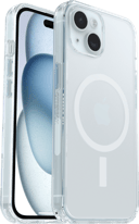 Otterbox Symmetry Clear MagSafe iPhone 13, iPhone 14, iPhone 15, iPhone 16e, iPhone 17e Läpinäkyvä