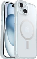 Otterbox React MagSafe Series iPhone 13, iPhone 14, iPhone 15, iPhone 16e, iPhone 17e Gjennomsiktig