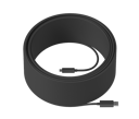 Logitech Strong USB Cable 45M 45m USB-A USB-C Grafiitti