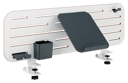 Leitz Ergo Pegboard Skrivebordsorganisator med laptopholder 80x25 cm 