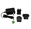 Digi Commercial temperature power supply with plug tips for US, UK, EU, AU 18W
