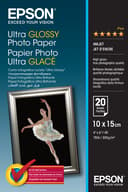 Epson Fotopapir Ultra Glossy 10X15cm 20 ark 300g 