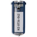 Durable Avaimenperä Key Clip Sininen 6kpl 