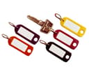 Durable Nøkkelbrikke Key Clip Svart 6 Stk 