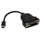Startech Mini DisplayPort to DVI Active Adapter 0.12m Mini DisplayPort DVI-D Musta