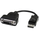 Startech DisplayPort to DVI Active Adapter 0.2m DisplayPort DVI-D Svart