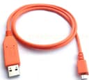 HPE Micro-USB 2.0 Console Adapter Cable USB Type-A/USB Type-C Orange