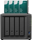 Synology DS925+ med fyra förinstallerade 4TB-enheter (totalt 16TB) 