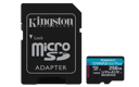 Kingston Canvas Go Plus Gen4 256GB MicroSD UHS-I