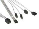 Supermicro Mini-SAS HD SFF-8643 to 4xSATA Reverse 0.5M 