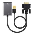 Microconnect Active VGA to HDMI Adapter W USB Power 0.15m VGA Svart