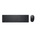 Dell KM5221W näppäimistö Sisältää hiiren Office Langaton RF QWERTY Kansainvälinen (US) musta Langaton Kansainvälinen (US)