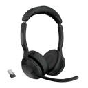 Jabra Evolve2 55 Stereo USB-A UC Musta