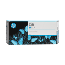 HP Ink Cyan 738 300ml - DesignJet T850/T950 
