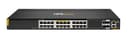 HPE Aruba Networking CX 6300M 24p Smart Rate 1G/2.5G/5G/10G Class6 PoE 2p 50G 2p 25G Switch Strömförsörjning via Ethernet (PoE) stöd 