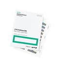 Hpe LTO-8 Ultrium RW Bar Code Label Pack (100 Data Labels + 10 Cleaning Labels) 