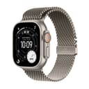 Apple Watch Ultra 3 GPS + Cellular 49mm Natural Titanium Case with Natural Titanium Milanese Loop - Large 
