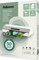 Fellowes Lamineringslomme 50 % resirkulert A3, 100 stk 