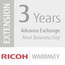 Ricoh 3 vuoden takuun pidennys, työryhmäskannerille 