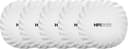 HPE Aruba Networking AP-735 (RW) Tri Radio 2x2 Wi-Fi 7 Internal Antennas 5-pack Campus Access Point White Power over Ethernet (PoE) 