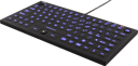 Deltaco TB-509 Mini Silikon Blue LED IP68 Kabel Nordisk