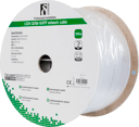 Deltaco Bulkkabel Nej Cat 6A 305m Vit