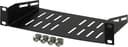 Deltaco 10" Shelf 1U Black 