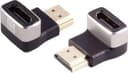 Microconnect HDM19F19MA2-8K kaapelin sukupuolenvaihtaja HDMI Musta HDMI HDMI