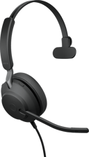 Jabra Evolve2 40 SE Mono USB-A, USB-C UC Zwart