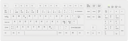Contour Design Active Key ClassicClean Medical IP68 Trådløs Nordisk Tastatur