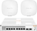 HPE Instant On 1930 8G 2SFP 124W-switch + 2 × Instant On AP22 WiFi 6 
