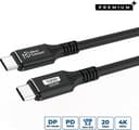 Microconnect Premium USB-C 3.2 100W 3m USB-C USB-C Svart
