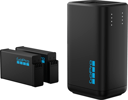 Gopro MAX2 Dual Battery Charger + 2 Enduro Batteries 