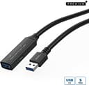 Microconnect Aktiv förlängningskabel USB3.0 15m USB-A USB-A Svart