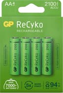 GP Batteri ReCyko 4kpl AA 2100mAh Ladattavaa akkua 