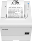 Epson TM-T88VII (111) USB/Ethernet/Seriell, inkl. AC-adapter Hvit 