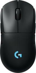 Logitech Pro 2 Lightspeed RF Trådlös Mus Svart