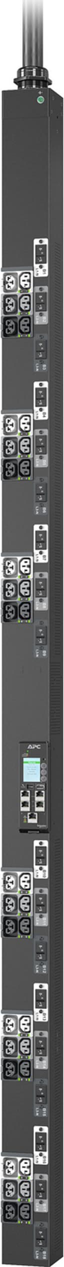 APC NetShelter Rack PDU Advanced Switched, 0U, 3 fasen, 415 V, 69,0 kVA 100 A, 36 uitgangen 