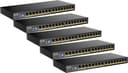 Zyxel GS1100-16EPS 16-port Gigabit Slim PoE-switch 5-pack 